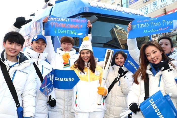 Samsung giới thiệu Galaxy Note8 phiên bản giới hạn Olympic PyeongChang 2018