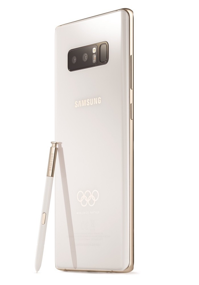 Samsung giới thiệu Galaxy Note8 phiên bản giới hạn Olympic PyeongChang 2018