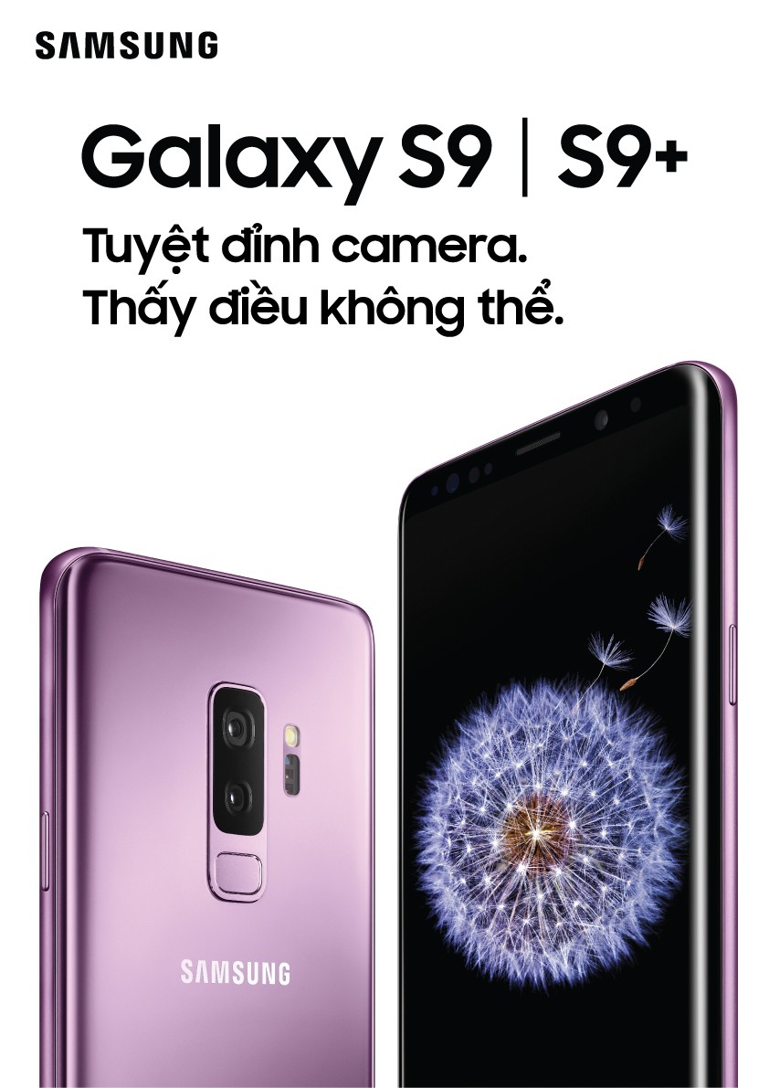 Samsung Galaxy S9 và S9+ ra mắt, bản S9+ có camera kép, có AR