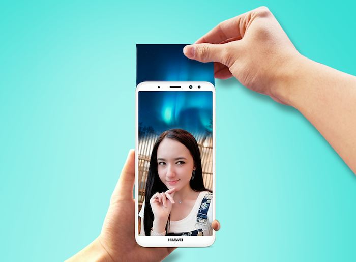 Huawei Nova 2i sở hữu hai tính năng mới Face Unlock và AR Selfie