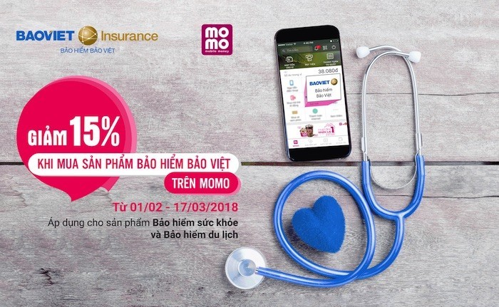 MoMo trở thành kênh bán sản phẩm trực tiếp của Bảo hiểm Bảo Việt