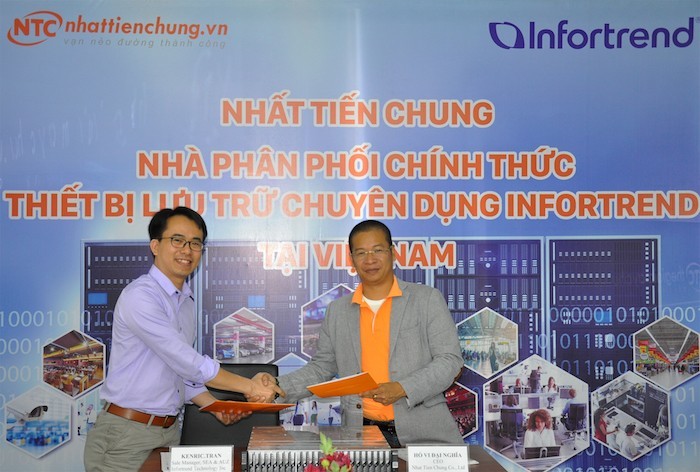 Nhất Tiến Chung trở thành nhà phân phối của Infortrend