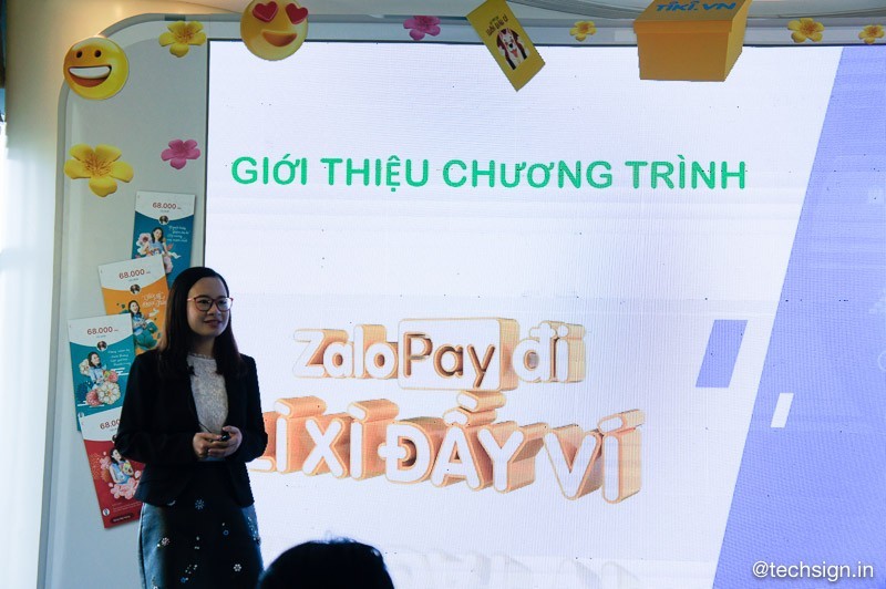 Ứng dụng thanh toán điện tử ZaloPay giới thiệu chương trình Tết Mậu Tuất