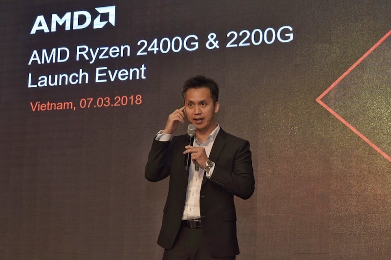 AMD ra mắt APU Ryzen 3 2200G và Ryzen 5 2400G