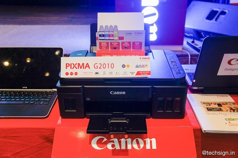 Canon lên kệ 4 máy in phun G Series và 2 máy in laser thế hệ mới