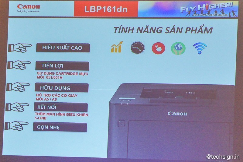 Canon lên kệ 4 máy in phun G Series và 2 máy in laser thế hệ mới