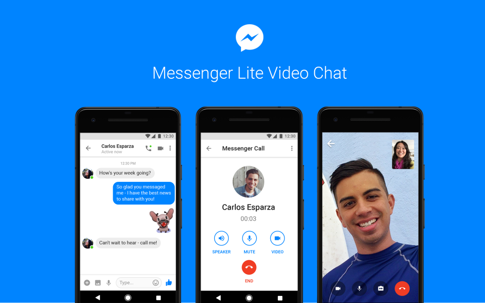 Messenger Lite vừa có thêm cả tính năng ... video chat