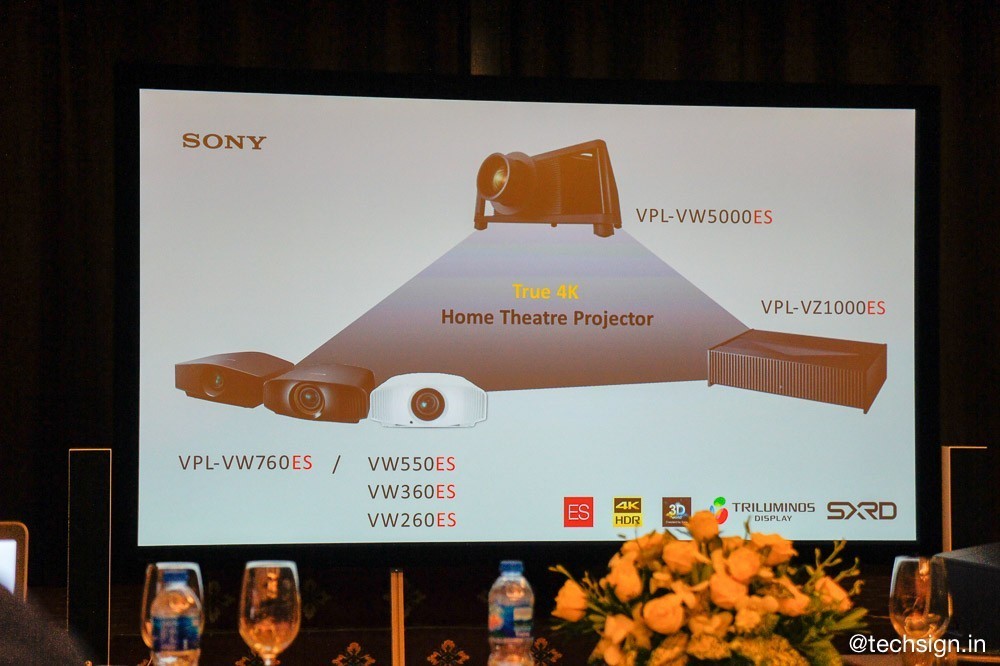 Sony ra mắt máy chiếu 4K HDR VPL-VW760ES