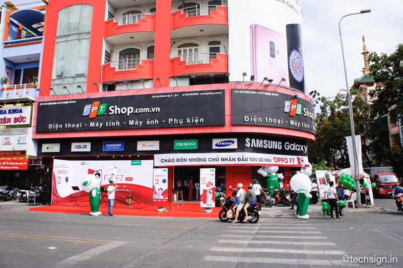 FPT Shop mở bán OPPO F7, ghi nhận gần 5000 đơn hàng