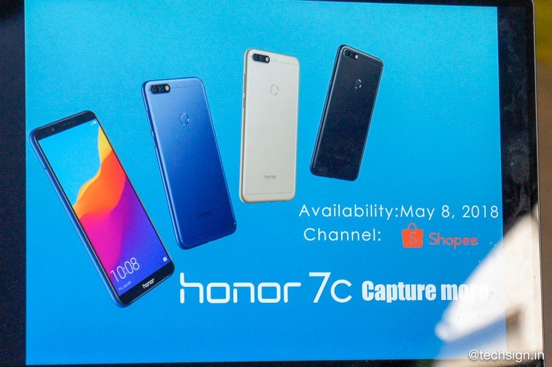 Honor 7C ra mắt: camera kép, 3 màu, giá 4 triệu