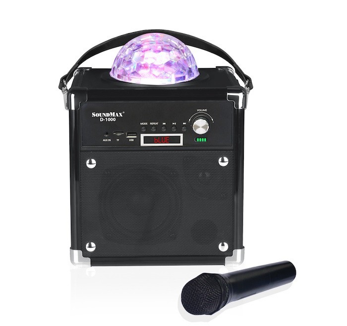 SoundMax ra mắt loa D-1000 Disco Cube cho giải trí gia đình