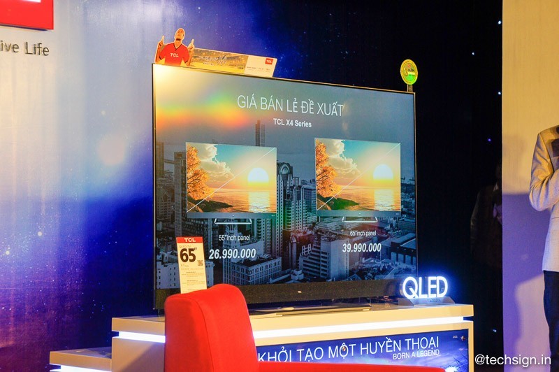 TCL ra mắt 4 dòng sản phẩm TV QLED và UHD mới