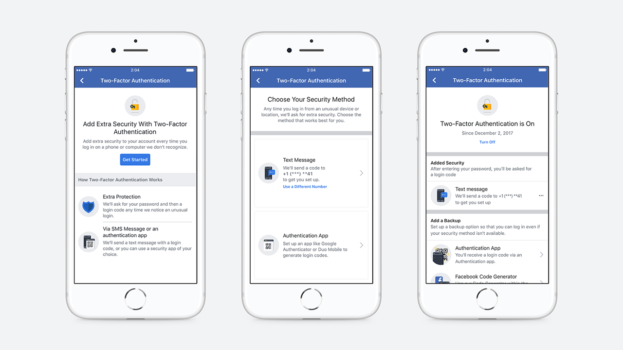 Facebook khuyên người dùng bật xác thực hai yếu tố