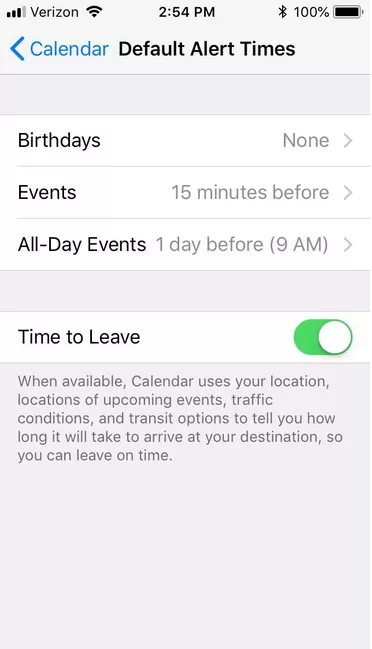 iPhone: Mẹo hữu ích trên ứng dụng Calendar