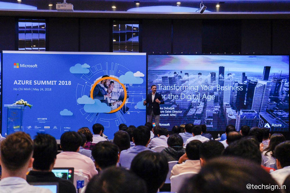 Microsoft tổ chức sự kiện Azure Summit 2018