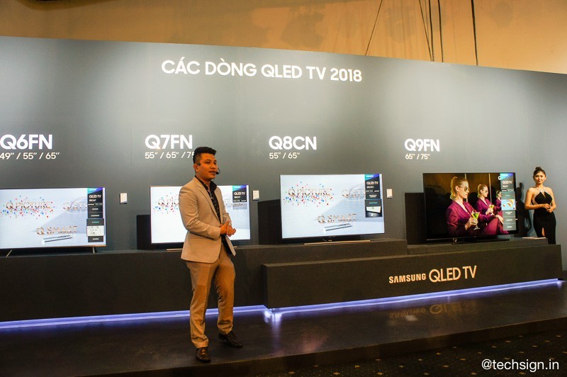 Samsung ra mắt thế hệ TV QLED 2018