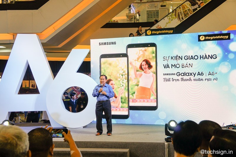 Thế Giới Di Động ghi nhận hơn 13.000 đơn đặt hàng Galaxy A6/A6+