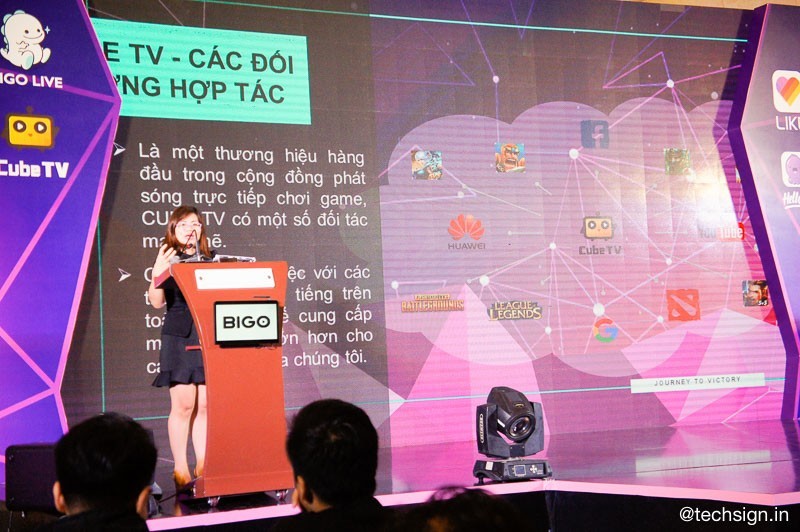 Bigo ra mắt ứng dụng phát trực tiếp Cube TV