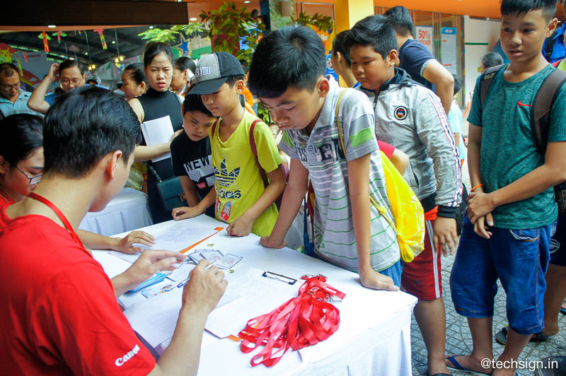 Canon PhotoMarathon Junior 2018 tại TP.HCM diễn ra sôi động