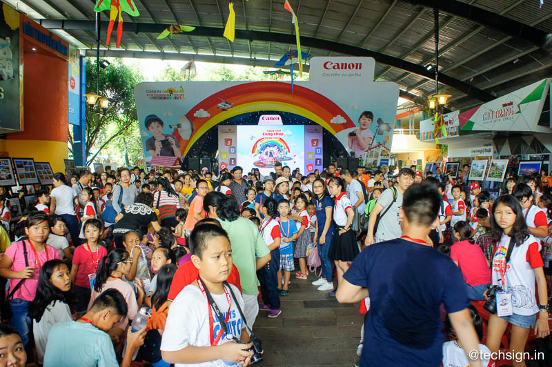 Canon PhotoMarathon Junior 2018 tại TP.HCM diễn ra sôi động