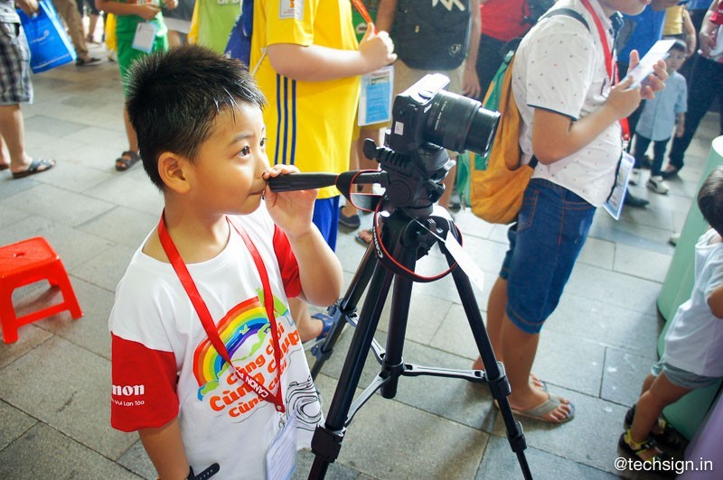 Canon PhotoMarathon Junior 2018 tại TP.HCM diễn ra sôi động