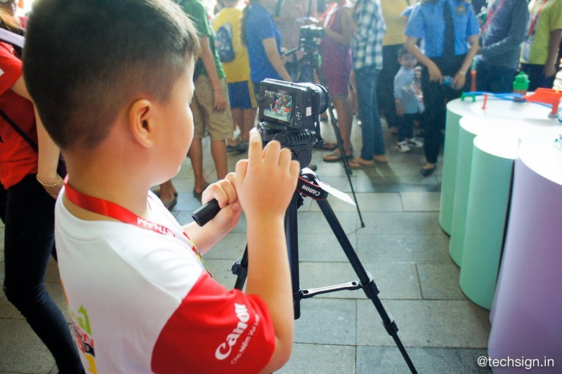 Canon PhotoMarathon Junior 2018 tại TP.HCM diễn ra sôi động