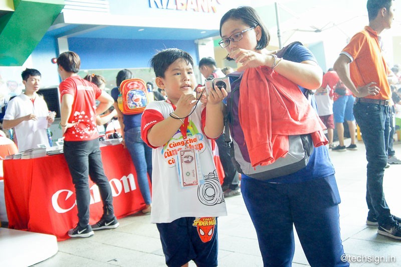 Canon PhotoMarathon Junior 2018 tại TP.HCM diễn ra sôi động