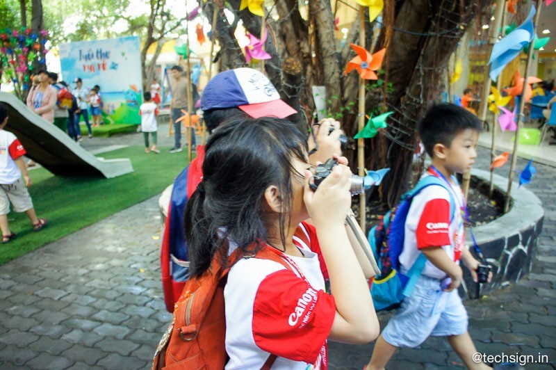 Canon PhotoMarathon Junior 2018 tại TP.HCM diễn ra sôi động