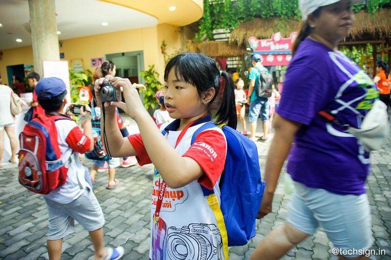 Canon PhotoMarathon Junior 2018 tại TP.HCM diễn ra sôi động