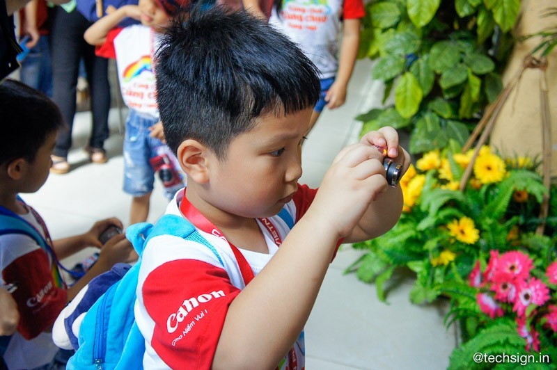 Canon PhotoMarathon Junior 2018 tại TP.HCM diễn ra sôi động