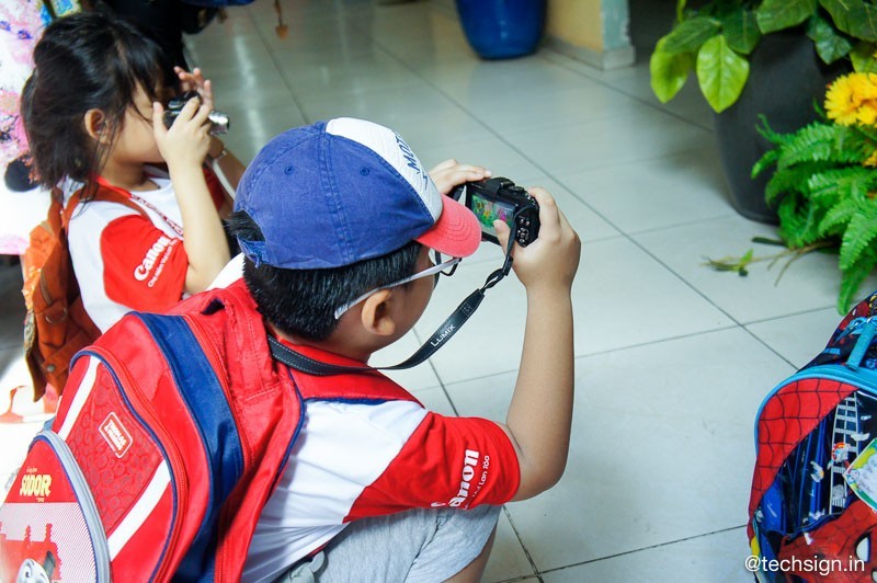 Canon PhotoMarathon Junior 2018 tại TP.HCM diễn ra sôi động