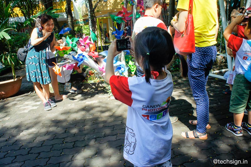 Canon PhotoMarathon Junior 2018 tại TP.HCM diễn ra sôi động