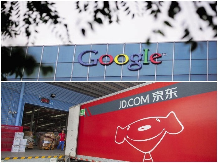 Google đầu tư 550 triệu USD vào công ty thương mại điện tử JD.com