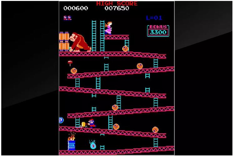 Huyền thoại arcade Donkey Kong trở lại trên Nintendo Switch