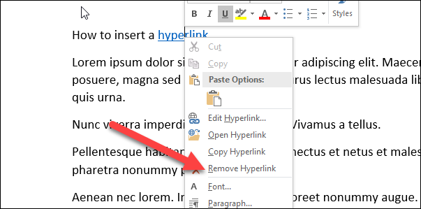 Làm thế nào để thêm, xóa và quản lý liên kết trong Microsoft Word