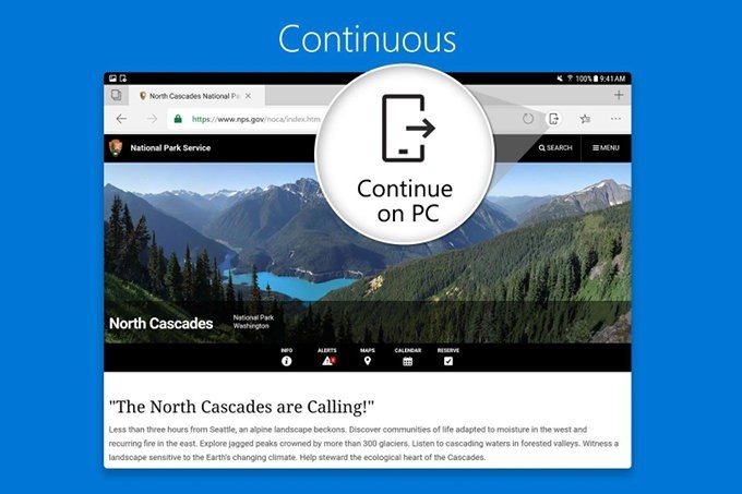 Microsoft Edge hỗ trợ đọc ebook cho phiên bản Android