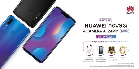 10.000 đơn đặt hàng Nova 3i – Huawei chính thức xác lập kỉ lục mới tại Việt Nam