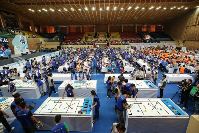 Samsung phối hợp tổ chức cuộc thi Robotacon WRO 2018 và First Lego League