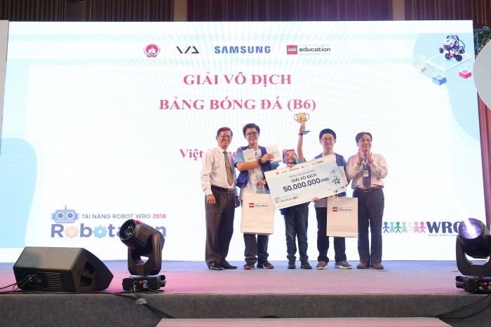 Samsung phối hợp tổ chức cuộc thi Robotacon WRO 2018 và First Lego League