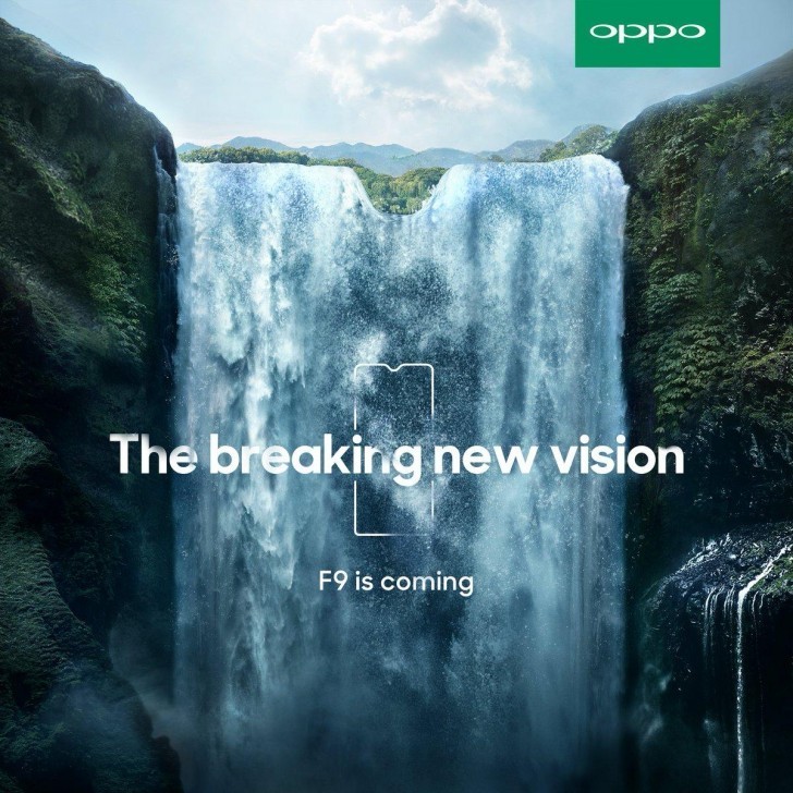 Hé lộ thiết kế OPPO F9 với màn hình giống Essential Phone