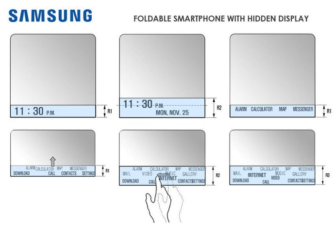 Samsung giải thích nguyên lý hoạt động của điện thoại uốn cong Galaxy X