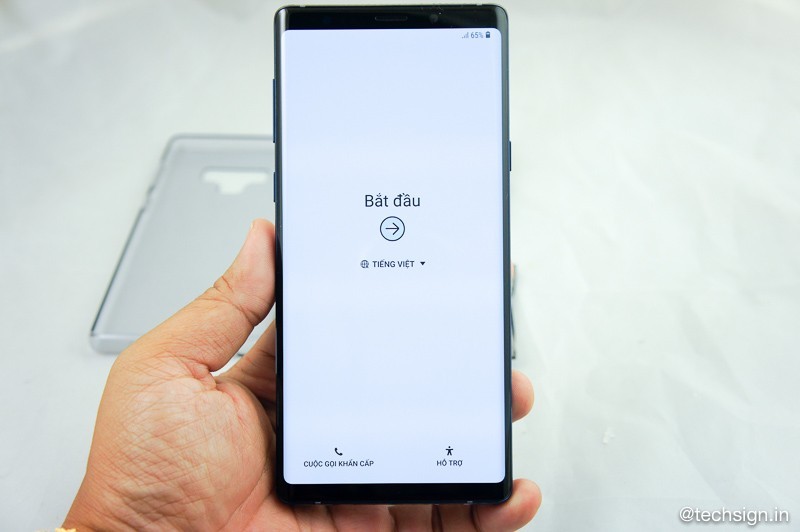 Mở hộp Samsung Galaxy Note9: đẹp, đầy đủ, cao cấp