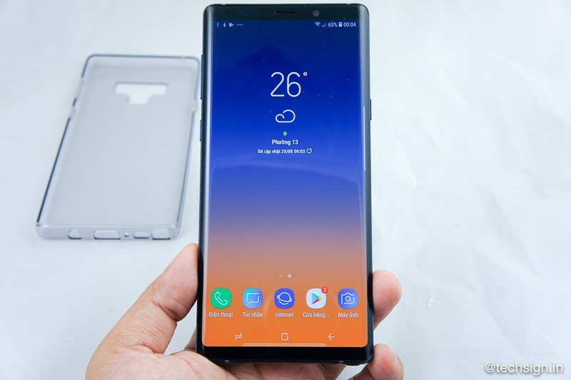 Mở hộp Samsung Galaxy Note9: đẹp, đầy đủ, cao cấp