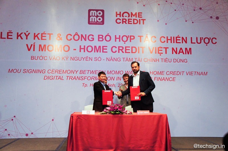 Ví MoMo hợp tác chiến lược cùng Home Credit, giúp tiếp cận nguồn vốn vay dễ dàng