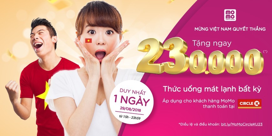 Ví MoMo dành tặng 230.000 thức uống bất kỳ tại Circle K