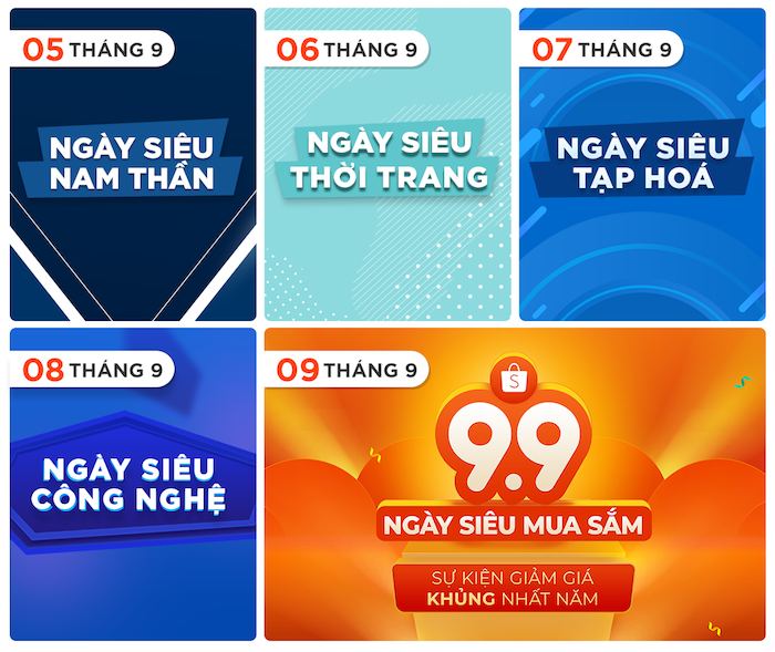 Hơn 900 thương hiệu hàng đầu tham gia vào 9.9 Ngày Siêu Mua Sắm của Shopee