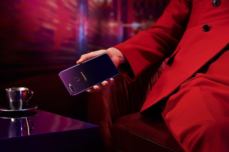 OPPO F9 có thêm phiên bản màu Tím Tinh Tú