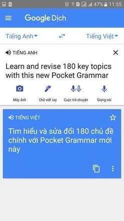 Cách sử dụng camera smartphone làm công cụ dịch thuật