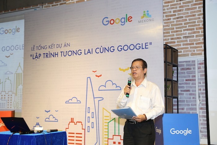 Dự án "lập trình tương lai cùng Google" đã đến với hơn 1.300 học sinh tiểu học