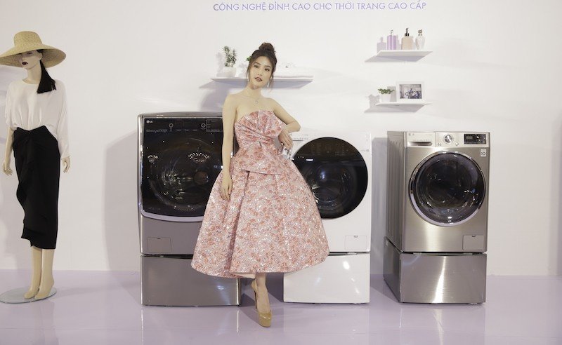 LG và Elle giới thiệu dòng máy giặt lồng đôi LG TWINWash